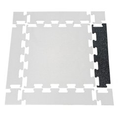 Náběh k podlaze EWMAT tl. 10 mm, 10% EPDM, zkosená strana, šedá