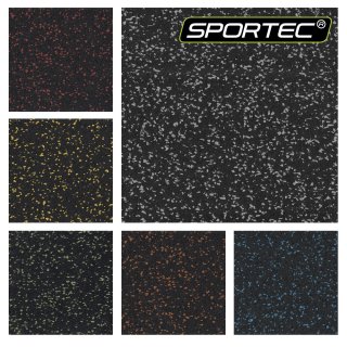 Podlaha SPORTEC COLOR 6 mm s 10% žíháním