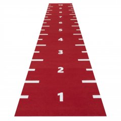 Sprint Track; Heavy Start & Finish, značky po 1bm, čísla, tl. 13 mm, červená, 1 m2