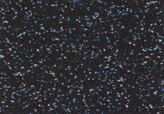 Podlaha do fitness SPORTEC COLOR tl. 10 mm se vsypem 15% EPDM, role 18 m2 - Varianta: modro-šedá