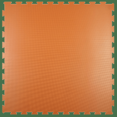 Zátěžová podlaha Pavigym ENDURANCE 7 mm, 100 x 100 cm, ORANGE