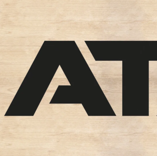 Platforma ATX LINE Deadlift II, Guma, 250 x 88 cm - logo, Classic