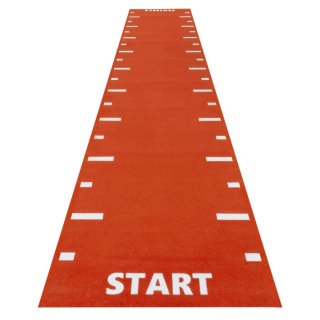 Sprint Track; HEAVY Start & Finish, značky po 1m, tl. 13 mm, ORANGE, 1 m2