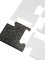 EWMAT; Roh k podlaze tl. 10 mm, 10% EPDM, zkosená strana, RAL 9010