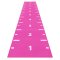 Sprint Track; Heavy Start & Finish, značky po 1m, čísla, tl. 13 mm, PINK, 1 m2