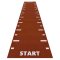 Sprint Track; HEAVY Start & Finish, značky po 1m, tl. 13 mm, RED CLAY, 1 m2