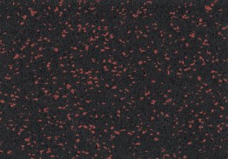 Podlaha SPORTEC STYLE COLOR 15% tl. 30 mm, 100 x 50cm - Varianta: Černá STYLE