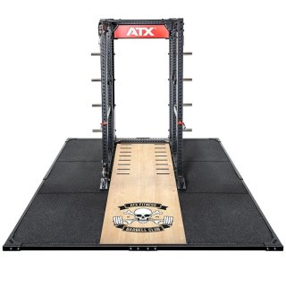 Tréninková platforma ATX LINE Weight Lifting / Power Rack XL, 3 x 3 m, logo Barbell Club