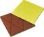 Podlaha na terasu gumová KRAITEC STEP COLOR, žlutá