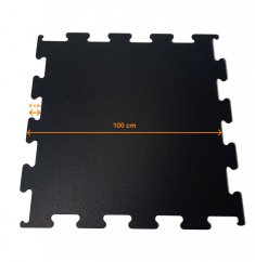 EWMAT; PUZZLE MAT, 10 mm, BLACK