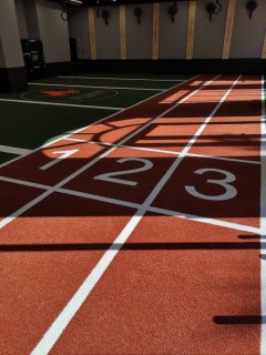 Sprint Track; Heavy No Limit, tl. 13 mm, RED CLAY, 1 m2