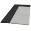 Rohový profil SPORTEC CORNER 30 mm pro Style PRAVÝ, 1000 x 250 mm, černá