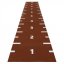 Sprint Track; Heavy Start & Finish, značky po 1bm, čísla, tl. 13 mm, červená CLAY, 1 m2