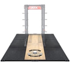 Tréninková platforma ATX LINE Weight Lifting / Power Rack XL, 3 x 3 m, logo Barbell Club