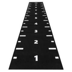 Sprint Track; Heavy Start & Finish, značky po 1m, čísla, tl. 13 mm, BLACK, 1 m2
