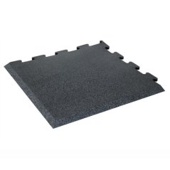 Rohová gumová platforma 1 x 1 m, tloušťka 30 mm, BLACK MAT