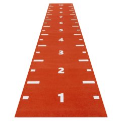 Sprint Track; Heavy Start & Finish, značky po 1m, čísla, tl. 13 mm, ORANGE, 1 m2