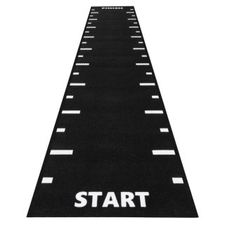 Sprint Track; HEAVY Start & Finish, značky po 1m, tl. 13 mm, BLACK, 1 m2