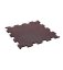 Gumové PUZZLE do fitness  10 mm, 100 x100 cm, 10%  EPDM bílá RAL 9010
