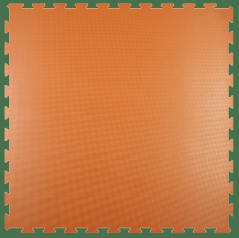 Zátěžová podlaha Pavigym ENDURANCE 7 mm, 100 x 100 cm, ORANGE
