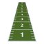 Sprint Track; Heavy No Limit, tl. 13 mm, GREEN, 1 m2