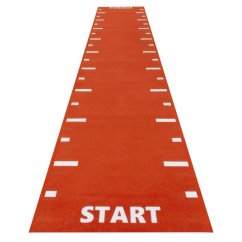 Sprint Track; HEAVY Start & Finish, značky po 1m, tl. 13 mm, ORANGE, 1 m2