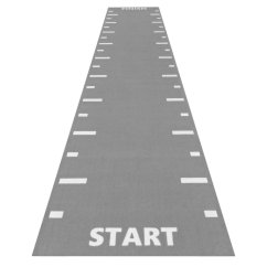 Sprint Track; HEAVY Start & Finish, značky po 1m, tl. 13 mm, BLACK, 1 m2