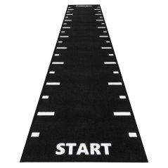 Sprint Track; HEAVY Start & Finish, značky po 1m, tl. 13 mm, BLACK, 1 m2