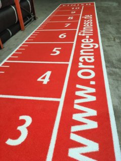 Sprint Track; Heavy No Limit, tl. 13 mm, RED CLAY, 1 m2