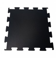 Vzpěračská gumová platforma 1 x 1 m, tloušťka 30 mm, BLACK MAT