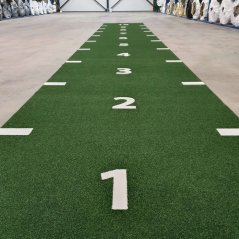 Sprint Track; Heavy Start & Finish, značky po 1bm, čísla, tl. 13 mm, antracit, 1 m²
