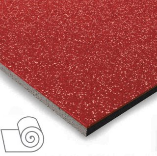 Podlaha do fitness role Comfort Flooring MIX tl. 6 mm, červená