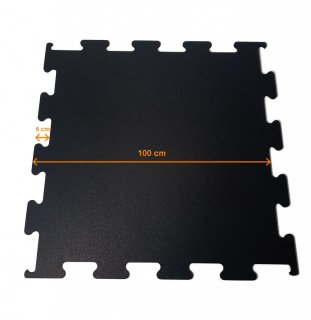 EWMAT; Platforma BLACK MAT, 30 mm, PUZZLE