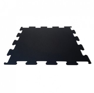 Vzpěračská gumová platforma 1 x 1 m, tloušťka 30 mm, BLACK MAT