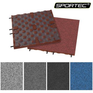 Podlaha SPORTEC STYLE PURCOLOR tl. 30 mm, 85% EPDM