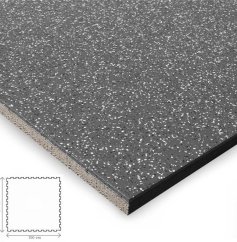 Comfort Flooring MIX; tl. 8 mm puzzle, tmavě šedá