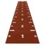 Sprint Track; Heavy Start & Finish, značky po 1m, čísla, tl. 13 mm, RED CLAY, 1 m2