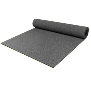SPORTEC; Elastická podložka Standard 2.0 - 4 mm, černá