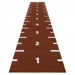Sprint Track; Heavy Start & Finish, značky po 1bm, čísla, tl. 13 mm, červená CLAY, 1 m2