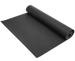 SPORTEC; Color 0% EPDM, 8 mm BLACK, role 11,25  m2