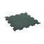 Gumové PUZZLE do fitness  10 mm, 100 x100 cm, 10%  EPDM bílá RAL 9010