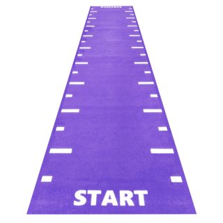 Sprint Track; HEAVY Start & Finish, značky po 1m, tl. 13 mm, PINK, 1 m2