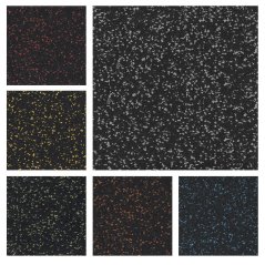 Podlaha do fitness SPORTEC COLOR 10 mm se vsypem 15% EPDM, role 18 m2