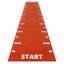 Sprint Track; HEAVY Start & Finish, značky po 1m, tl. 13 mm, ORANGE, 1 m2