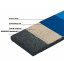 SPORTEC; Elastická podložka Standard 2.0 - 4 mm, černá
