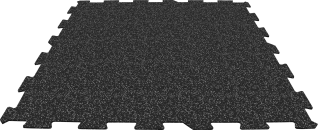 Sportovní podlaha SPORTEC puzzle 2.0, tl. 6 mm, 15% EPDM GREY