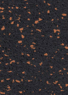 Podlaha SPORTEC NEON 4 mm, barevné granule EPDM, role 45m2 - Varianta: Fialová