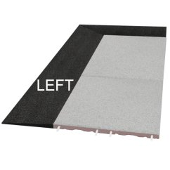 Rohový profil SPORTEC CORNER 30 mm FR pro Style LEVÝ, 1000 x 250 mm, černá