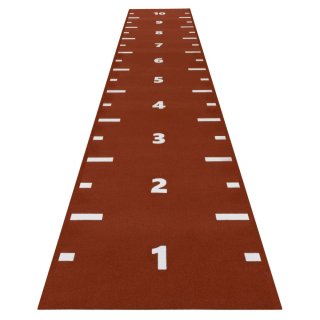 Sprint Track; Heavy Start & Finish, značky po 1m, čísla, tl. 13 mm, RED CLAY, 1 m2