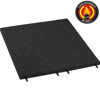 SPORTEC; Style FR Base 100 x 100 cm, Color 0% EPDM, 20 mm